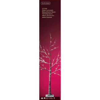 Lumineo Led kerstboom | 1.25 meter (48 leds, Besneeuwd) 492348 K151000678 - 7