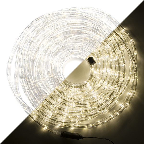 delicatesse Spelen met Conclusie Lichtslang | 23 meter (432 LEDs, 8 lichtprogramma's, Warm wit,  Binnen/Buiten) Lumineo Kabelshop.nl