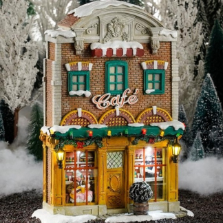 Luville Kerstdorp | Café | Luville (LED, Batterijen) 1142339 K150303376 - 