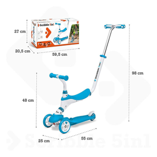 Mondo Step | Mondo | 5-in-1 (Trike, Verstelbaar, Blauw) 10828572MON K170111825 - 6