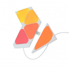 Nanoleaf Shapes Mini Triangles | Starterset | 5 stuks (Wifi, Muzieksensor, Touchbediening, Incl. voedingskabel)