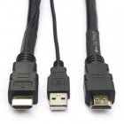 Nedis Actieve HDMI kabel 1.4a | Nedis | 50 meter (4K@60Hz) CVGL34620BK500 CVGT34620BK500 N010101016 - 1
