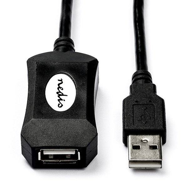 huilen middag Huiswerk maken Actieve USB verlengkabel | 10 meter | USB 2.0 (480 Mpbs, 100% koper)