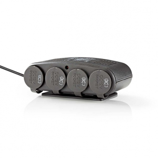 Nedis Autoverdeeladapter | Nedis (4-weg, USB, led) DCPA003 N170402302 - 1