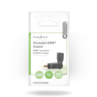Nedis HDMI adapter - Nedis (4K@30Hz, Draaibaar, Verguld) CVGP34905BK N050100025 - 2