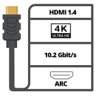 Nedis HDMI kabel 4K | 20 meter (30Hz) CVGL34002BK200 A010101099 - 3