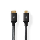 Nedis HDMI kabel 8K | Nedis | 3 meter (60Hz, HDR, Donkergrijs) CVTB35000GY30 B010101053 Nedis HDMI kabel 8K | Nedis | 3 meter (60Hz, HDR, Donkergrijs) CVTB35000GY30 B010101053