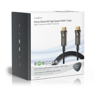 Nedis HDMI kabel 8K | Nedis | 75 meter (60Hz, HDR, Glasvezel) CVBG3500BK750 B010101495 - 