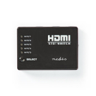 Nedis HDMI switch | 5-poorts (Full HD, Handmatig) VSWI3455BK K020100044 - 3
