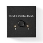 Nedis HDMI switch | Nedis | 2-poorts (4K@60Hz, HDCP, Actief, Bi-directioneel) VSWI3482AT K020100042 - 2
