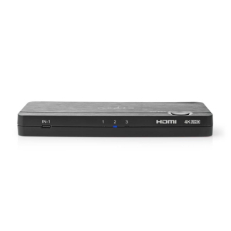 Nedis HDMI switch | Nedis | 3-poorts (Handmatig, 4K@60Hz) VCON6430AT K020100067 - 