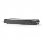 HDMI switch | Nedis | 5-poorts (Afstandsbediening, 4K@60Hz, HDCP)