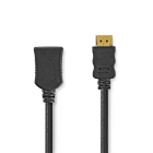 Nedis HDMI verlengkabel | Nedis | 2 meter (4K@60Hz, Verguld) CVGL34096BK20 K010108019 Nedis HDMI verlengkabel | Nedis | 2 meter (4K@60Hz, Verguld) CVGL34096BK20 K010108019