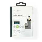 Nedis Haakse HDMI adapter | Nedis (4K@60Hz, 270°, Verguld) CVTB34902GY K010214239 - 2