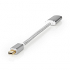 Mini DisplayPort naar HDMI adapterkabel | Nedis | 0.2 meter (4K@60Hz, Trekontlasting)