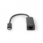 Nedis Netwerkadapter USB C naar RJ45 | Nedis (USB 3.0, Max. 1 Gbps, Zwart) CCGB64960BK02 CCGP64952BK02 K010214211