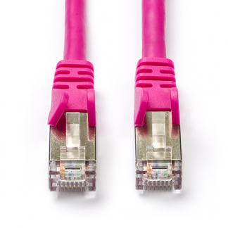 Nedis Netwerkkabel | Cat5e SF/UTP | 1 meter (Roze) CCGP85121PK10 N010603687 - 1