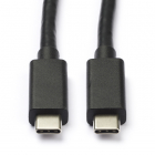 OnePlus oplaadkabel | USB C ↔ USB C 3.2 | 2 meter (20 Gbps, 100% koper, Power Delivery, 100 W, Zwart)