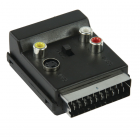 Nedis SCART adapter | Nedis (Schakelaar, S-video, 3x tulp) CVGB31903BK CVGP31903BK N050407001