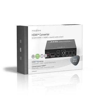 Nedis SCART naar HDMI converter | Nedis (Full HD, HDMI input) VCON3452AT K070201008 - 