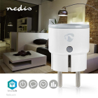 Nedis Slimme energiemeter | Nedis SmartLife (Wifi, Randaarde, 10A) WIFIP110FWT K170202678 - 10