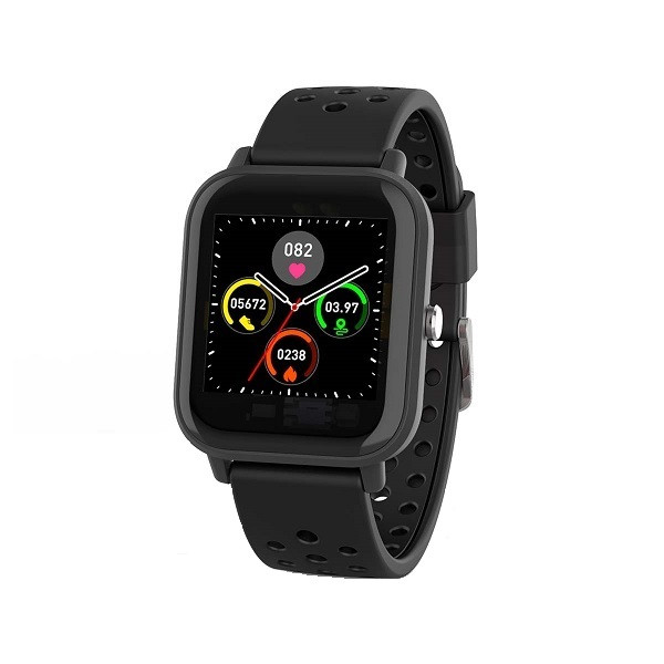Uluru Agnes Gray draagbaar Smartwatch | Nedis (Stappenteller, Hartslagmeter, +10 functies, Waterdicht,  Android & iOS) Nedis Kabelshop.nl