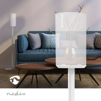 Nedis Standaard voor speakers |  Nedis | Max. 3 kg (Geschikt voor Sonos Era 100, ABS/Metaal, Wit) SPMT5850WT K101501163 - 