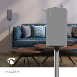 Nedis Standaard voor speakers |  Nedis | Max. 3 kg (Geschikt voor Sonos Era 100, ABS/Metaal, Zwart) SPMT5850BK K101501164 - 