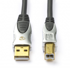 USB A naar USB B kabel | 1.8 meter | USB 2.0 (100% koper)