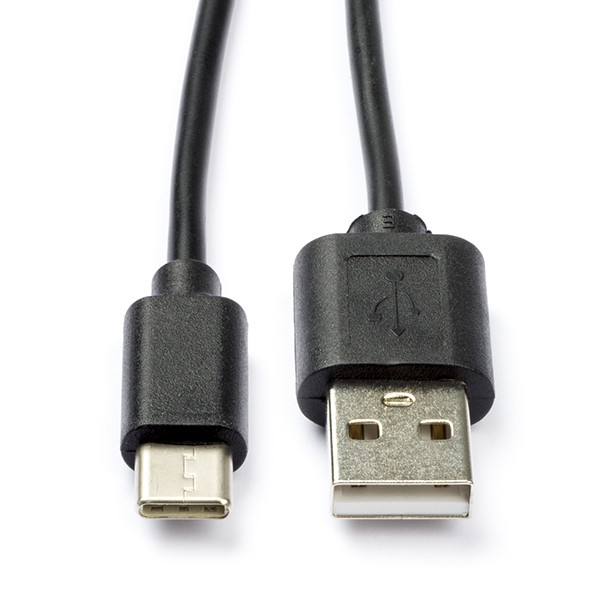 roltrap Pijl Kroniek USB A naar USB C kabel | 0.1 meter | USB 2.0 (100% koper, Zwart) Nedis  Kabelshop.nl