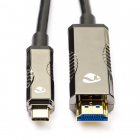 USB C naar HDMI kabel | Nedis | 5 meter (4K@60Hz, Metaal, Verguld)
