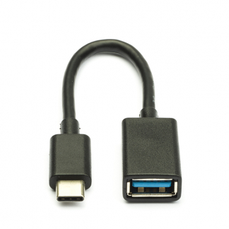 Nedis USB C naar USB A adapterkabel | Nedis | USB 3.0 (0.15 meter, Zwart) CCGP61710BK02 N010221001 - 