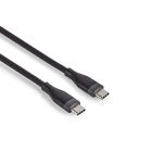 USB C naar USB C kabel | 1.5 meter | USB 2.0 (Vertind koper, Power Delivery, 60 W, Zwart)