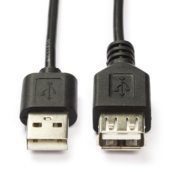 Lodge Electrificeren Zeeanemoon USB verlengkabel | 3 meter | USB 2.0