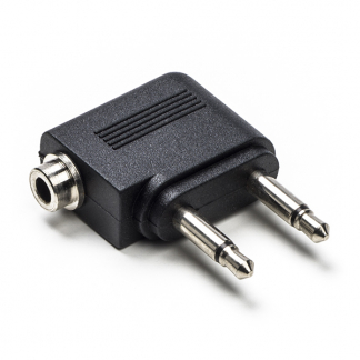 Nedis Vliegtuigadapter (m/v) | Nedis (Jack 3.5 mm, Stereo) CAGP22970BK N050301011 - 