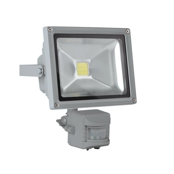 LED bouwlamp met sensor voor binnen en buiten (20W, 1200Lm, 6500K