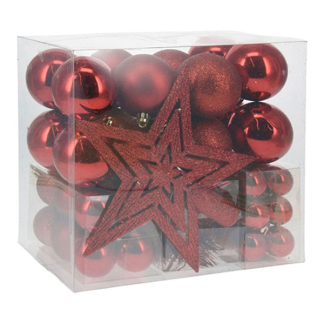 PerfectLED Kerstballen | 54 stuks (Piek, Slinger, Rood) ACS108020 K151000830 - 1