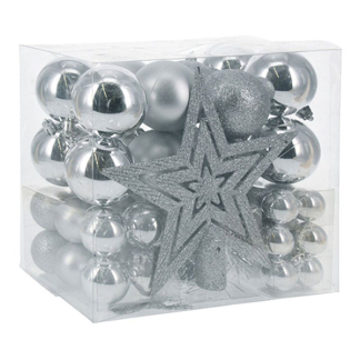 PerfectLED Kerstballen | 54 stuks (Piek, Slinger, Zilver) ACS108010 K151000829 - 1