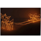 PerfectLED Kerstfiguur rendier met slee | 62 cm (756 LEDs, Binnen/Buiten) AXS100050 K151000382 - 4