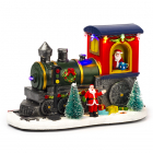 Kersttafereel | Stoomlocomotief (Led, Batterij, Binnen)