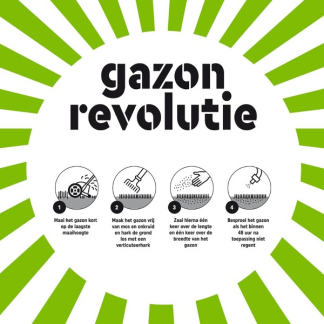 Pokon Gazon Revolutie | 1 kg (Meststof, 20 m²) 722190 A170115757 - 