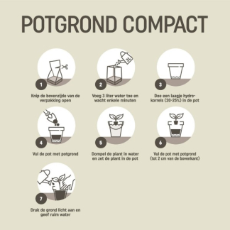 Pokon kokos potgrond compact | 30 liter (Turfvrij) 7202110205 C170115633 - 4