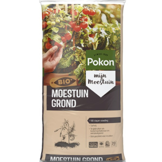 Pokon moestuin grond bio | 20 liter (Turfvrij) 7961602101 C170116151 - 2