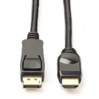 ProCable DisplayPort naar HDMI kabel | 3 meter (4K@30Hz) 11.99.5787 51958 64837 K5561HQSW.3 K010403043 - 