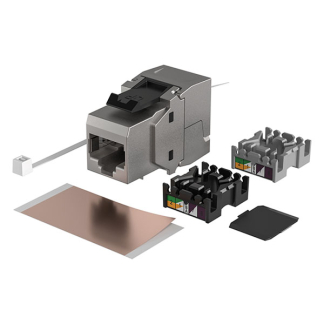 ProCable Keystone RJ45 | Cat6a S/FTP (Klasse EA) E-20070 K090603054 - 3