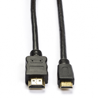 ProCable Mini HDMI naar HDMI kabel | ProCable | 2 meter (4K@30Hz, Verguld) 31932 CVGL34500BK20 CVGP34500BK20 N010103002 - 