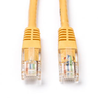 ProCable Netwerkkabel | Cat5e U/UTP | 0.25 meter (Geel) 68610 K010604943 - 1