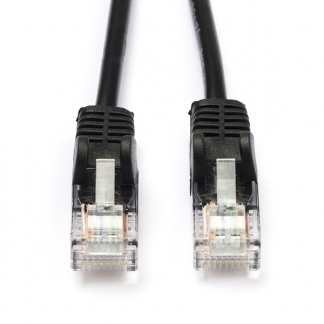 ProCable Netwerkkabel | Cat5e U/UTP | 0.5 meter (Zwart) 68643 CCGL85100BK05 CCGP85100BK05 K8098.0.5 K010604092 - 