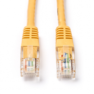 ProCable Netwerkkabel | Cat5e U/UTP | 1 meter (Geel) 68341 K8095.1 K010604105 - 