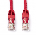 Netwerkkabel | Cat5e U/UTP | 25 meter (Rood)